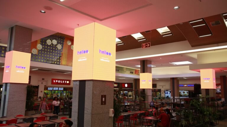 Coluna de LED